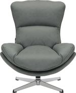 Кресло мягкое Everprof Mango Ткань Серый