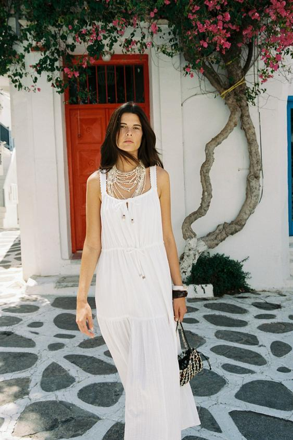 ZARA МИНИ-СУМКА ПЛЕТЕНАЯ, ШОКОЛАДНЫЙ