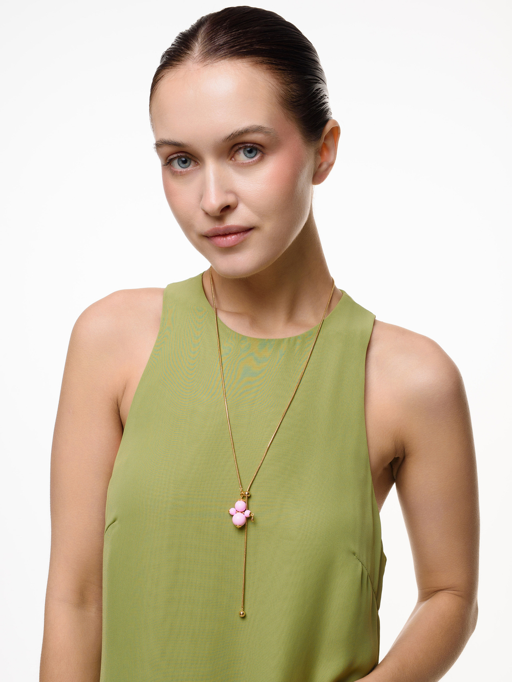 Колье "Nevalyashka" Pink Gold