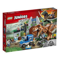 LEGO Juniors: Jurassic World — Побег ти-рекса 10758 — T. rex Breakout — Лего Джуниорс Подростки Мир юрского периода