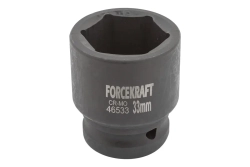 Головка ударная 6-гранная 33 мм, 3/4"DR Forcekraft FK-46533(16198)
