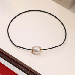 Подарочный комплект Majorica: ремешок и жемчужина для колье Zindis