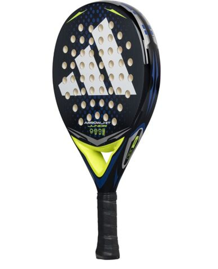 Ракетка для падел тенниса Adidas Arrow Hit Junior - white/blue