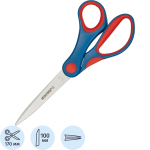 Ножницы 170 мм Kores Softgripс пластиковыми прорезиненными анатомическими ручками