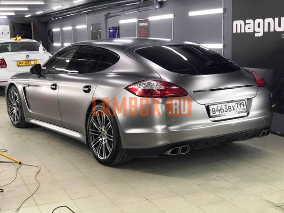 Пленка матовая серая Metal Flash Gunmetal Carbins