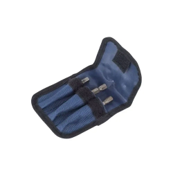 Сверло ступенчатое по металлу 3 шт 3-12 4-12 4-20 в чехле KROFT