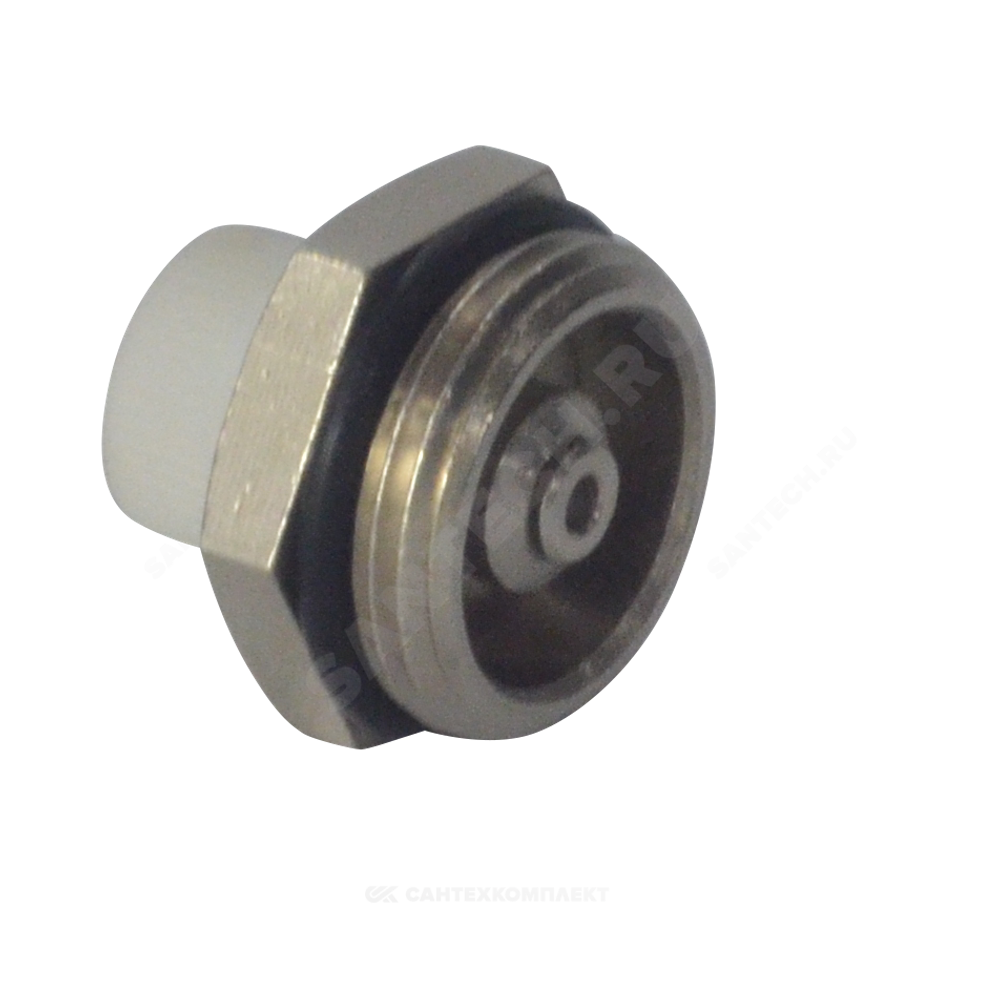 Кран Маевского ручной латунь Ду 20 Ру10 G3/4" НР с колпачком Ogint