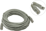 Кабель Patch Cord UTP кат.5e 7.5м, серый патчкорд