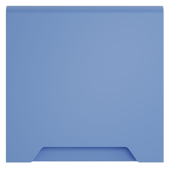 Накладка для розетки с заземлением, защитными шторками и крышкой, S70 (деним)