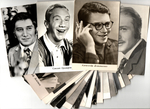 №107 Открытки Артисты и актёры СССР 1960–1970-е г. 25 штук. Чёрно-белые, чистые, без повторов