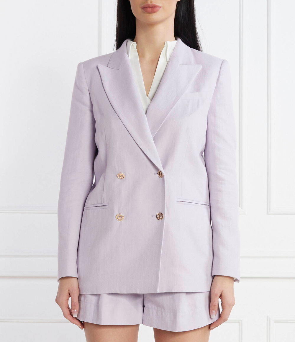 Пиджак TWINSET - лавандовый(241TP2560)