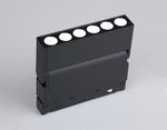 Светильник светодиодный поворотный для шинопровода Magnetic  GL4040 BK черный IP20 6W 4200K 48V 24° 115*22*105