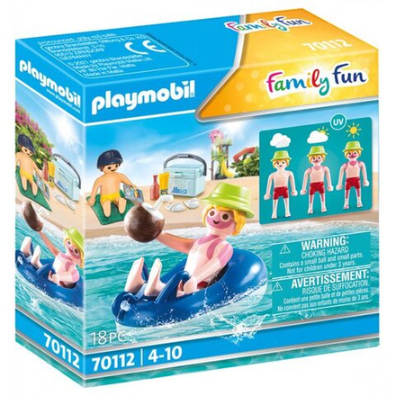 Playmobil - Мальчик с покрышкой для плавания 70112