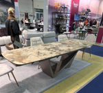 Стол DT2407 (200-300) TL-137 керамика/#23243 серый металлик