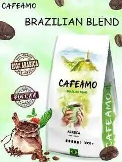 Кофе CAFEAMO Brazilian Blend зерно, 1000г