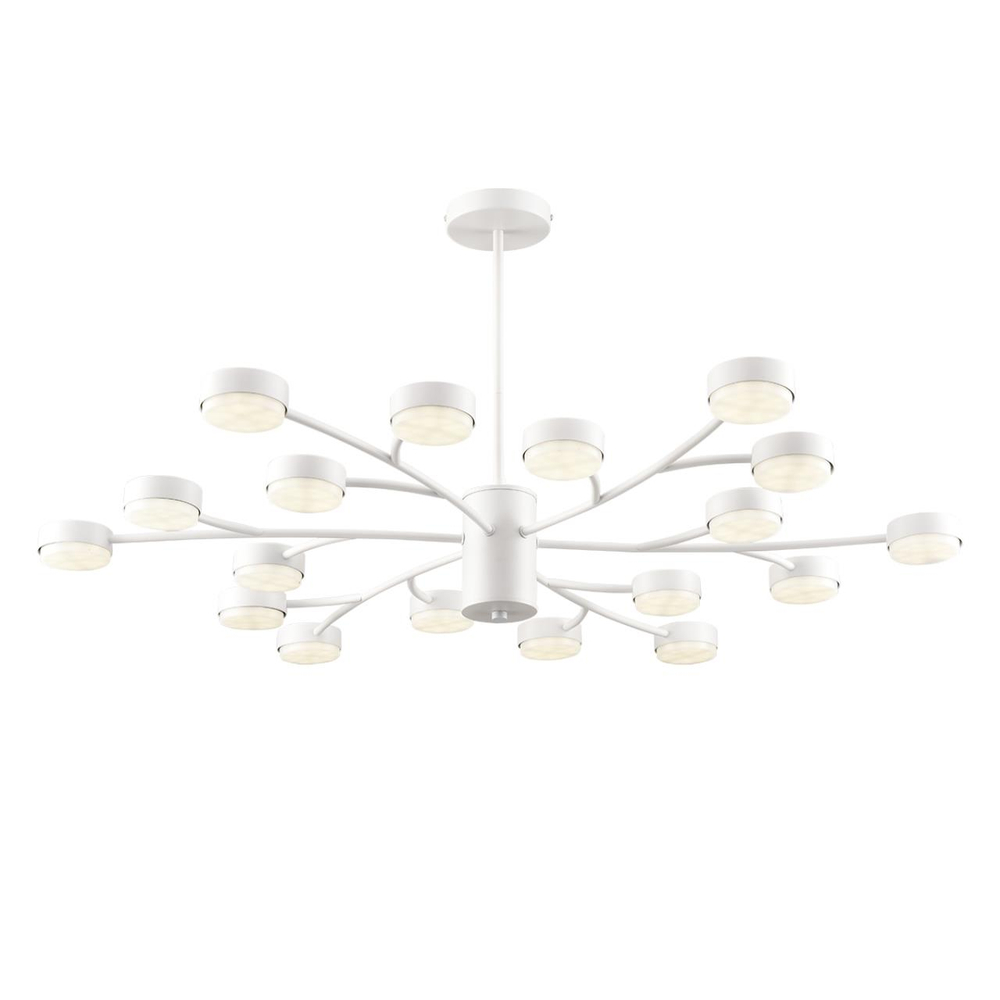 8265/18 COMFI LN26 233 металл, белый Люстра GX53 LED 18*7W 220V TORINA