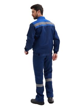 Костюм "Нова" (куртка+брюки) цв. син/вас