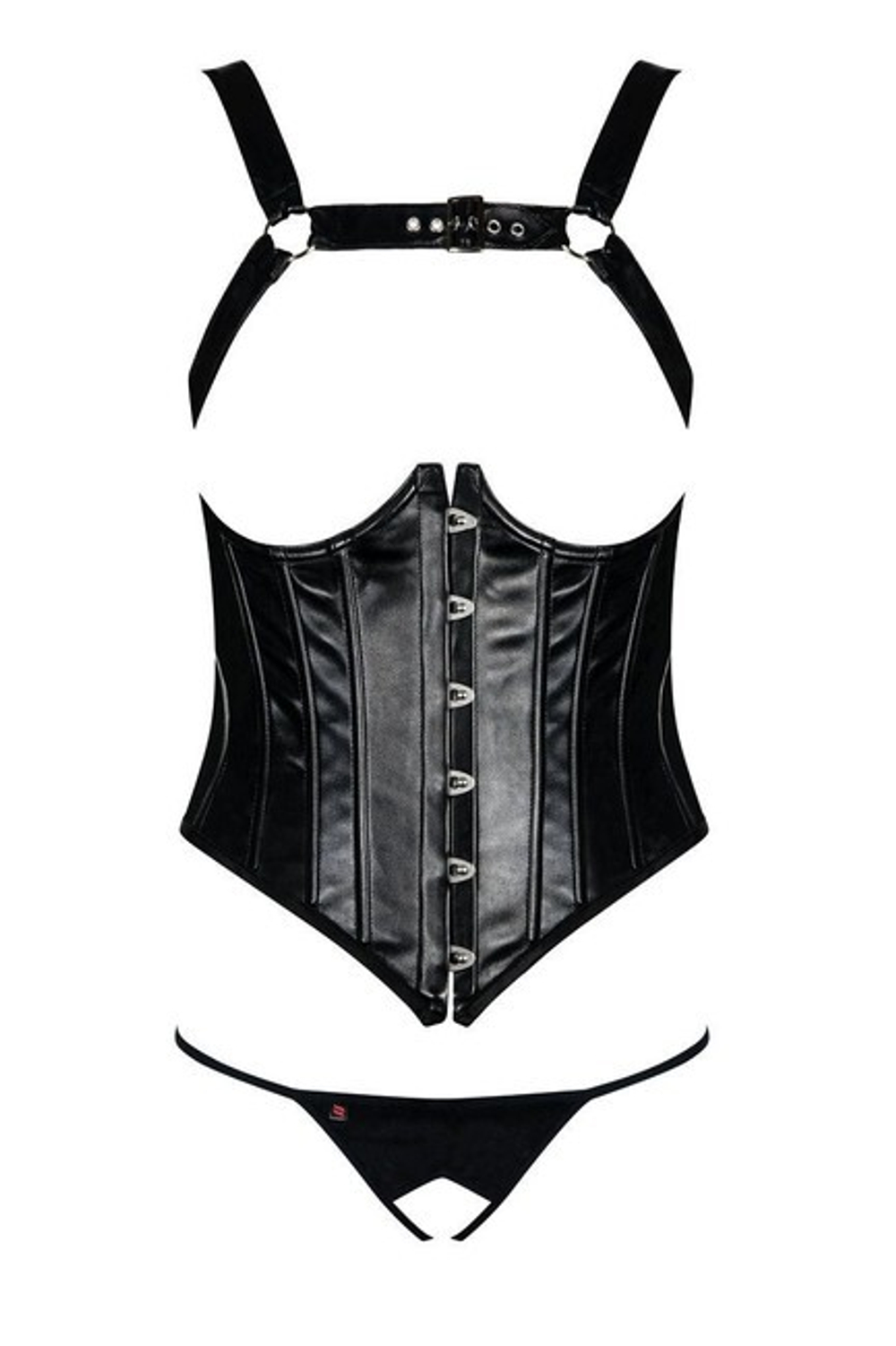 Корсаж со шнуровкой сзади Darksy LXL (46-48) (Цвет: черный)