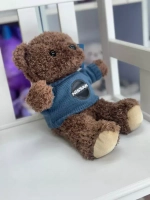 Мягкая игрушка мишка с надписью Ниссан Nissan 28 см