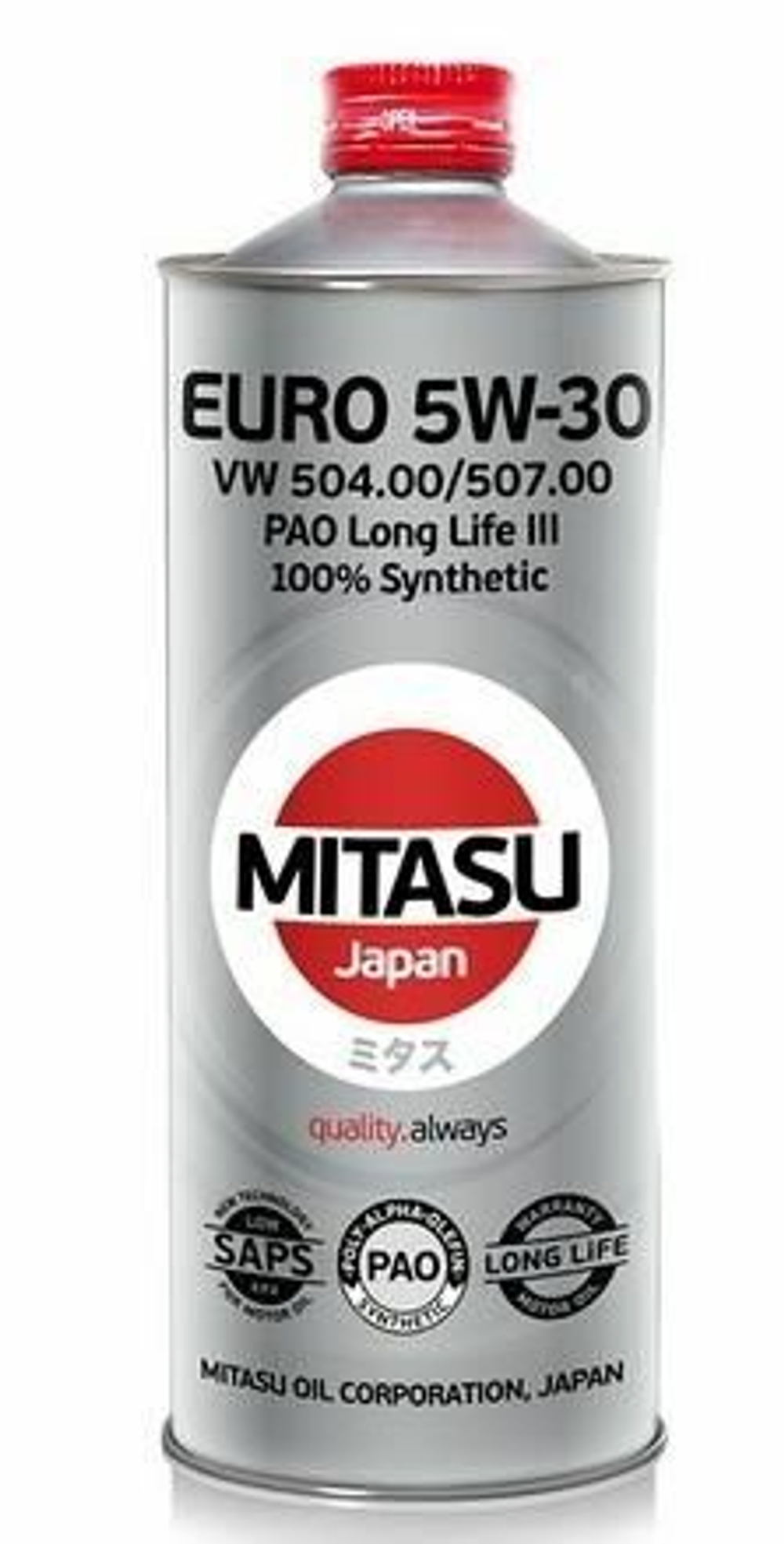 MITASU Euro PAO LL III 5W30 1л