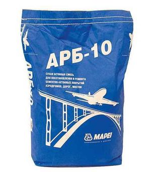 Mapei ARB 10 ремонтный состав с щебнем 25кг