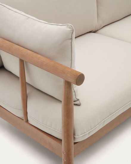 Sacova 2-местный диван из массива эвкалипта 195 см Испания