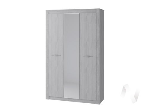 Шкаф 3-створчатый ШК-38 МС Монако (ясень белый/F12)