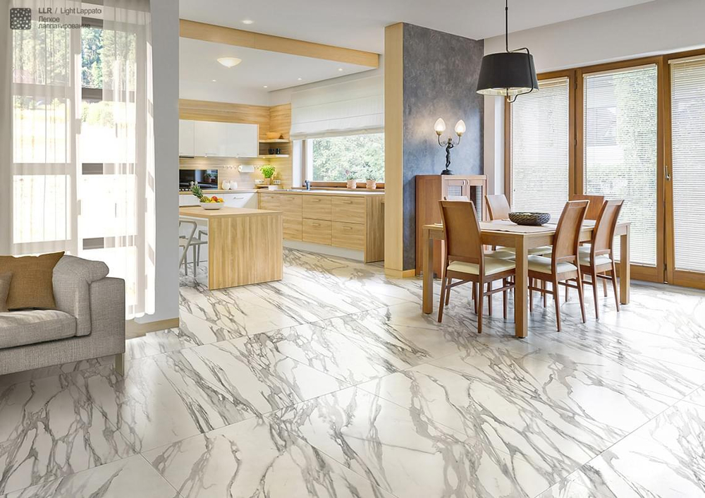 Idalgo Granite Stone Calacatta Шампань LLR 59.9x120