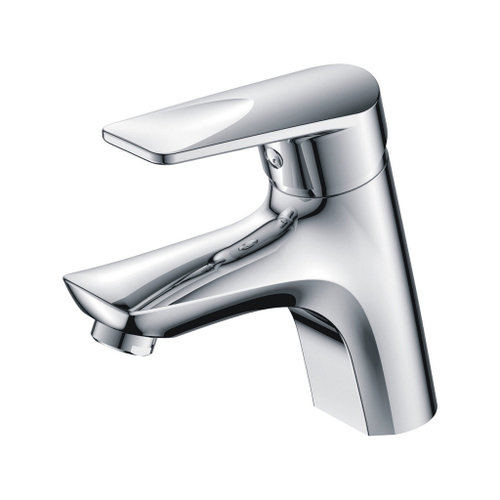 Смеситель для раковины 40к CN10337 CRON литой, п/гайку, ХРОМ