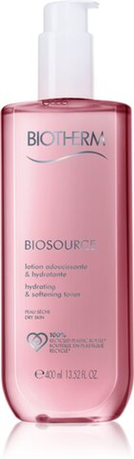 Biotherm Biosource - увлажняющий тоник для сухой кожи /   400  ml  / GTIN 3614271256096