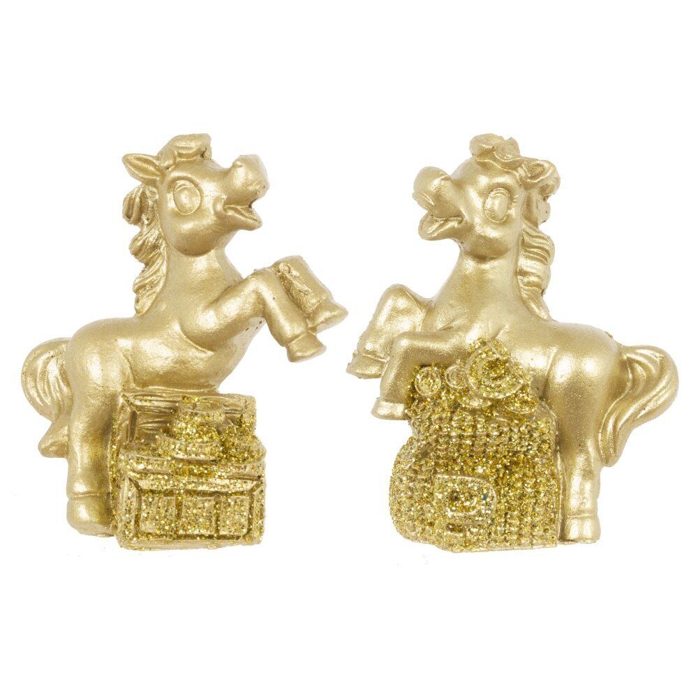 GAEM Фигурка декоративная "Лошадка", L6 W3 H6,5 см, 2в.