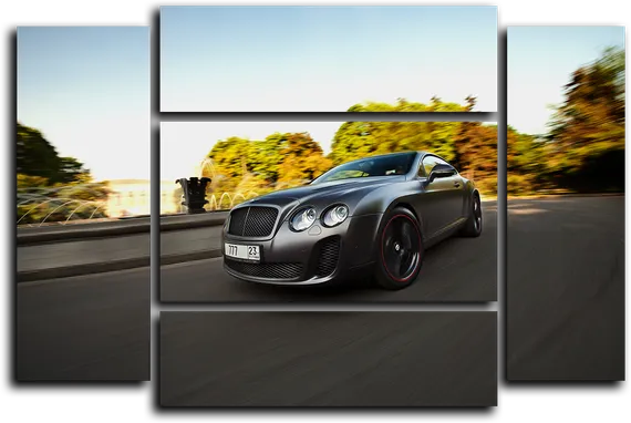 Модульная картина "Жажда скорости"