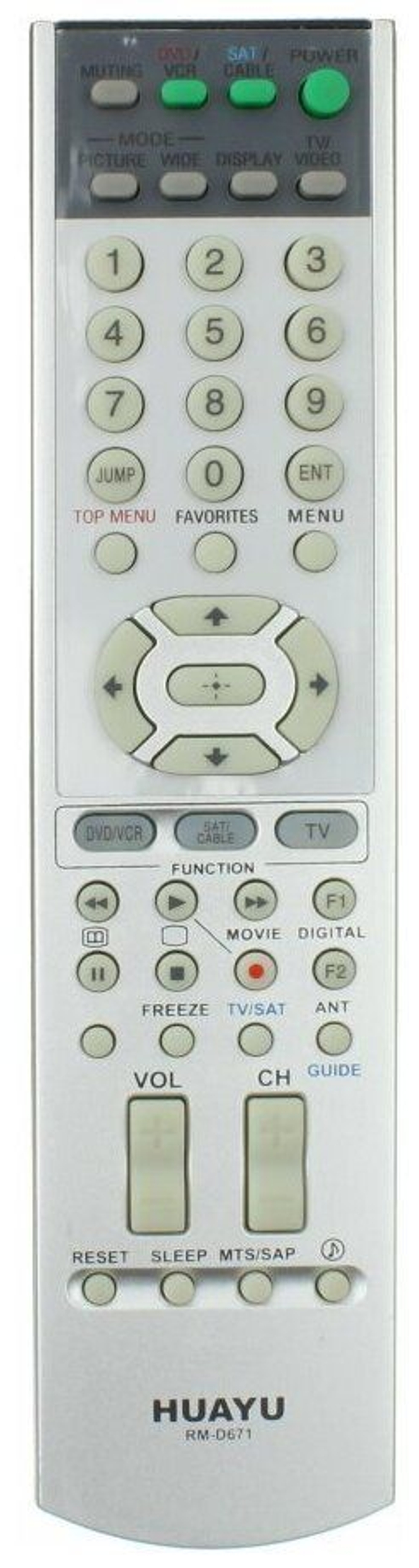 Пульт универсальный для SONY RM-D671