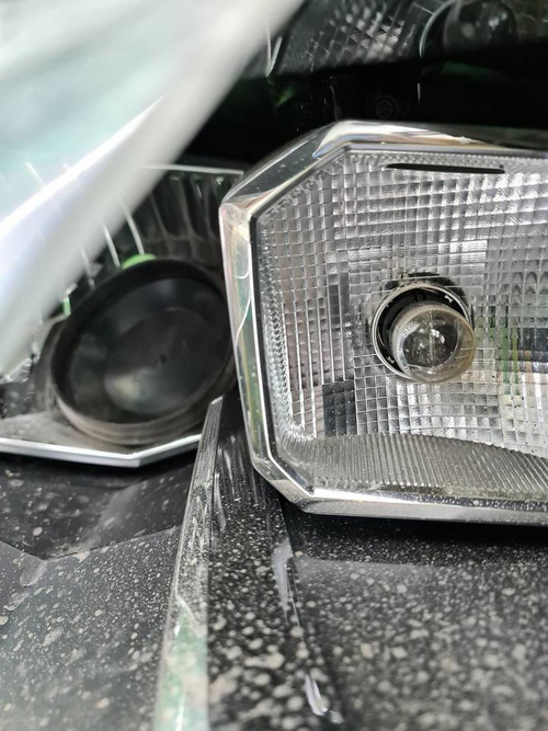 Битая Фара правая VW Caddy 4 (2015-2020) галоген