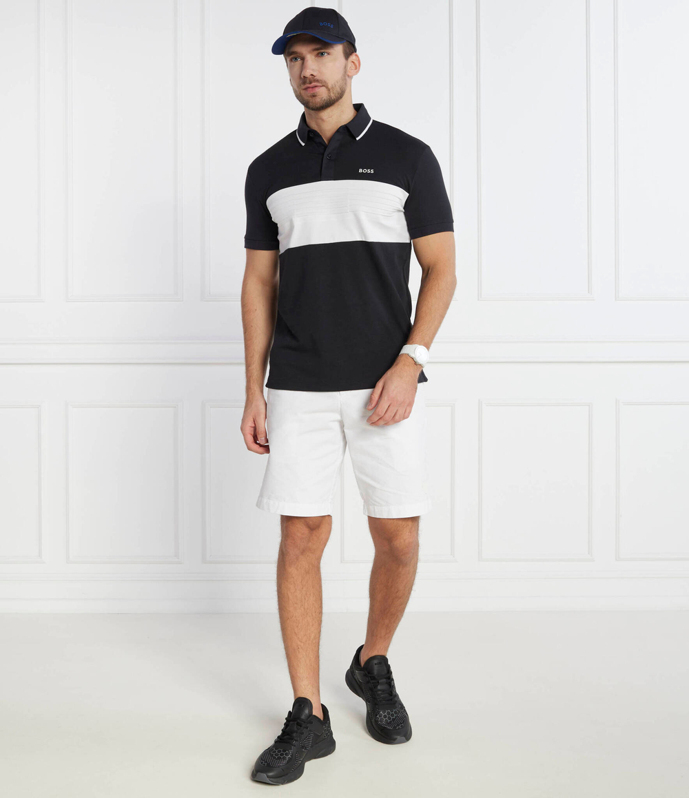 Поло Pavel BOSS GREEN - темно-синий(50494373)