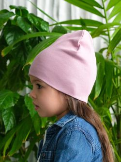 Шапка трикотажная (Пудра) МОКО