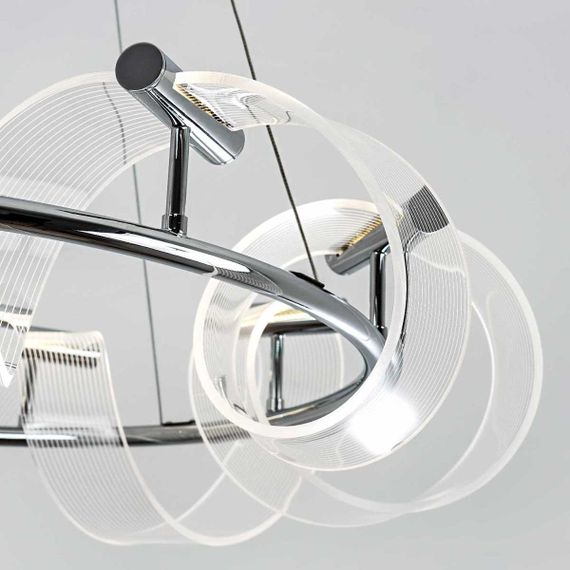 Подвесная светодиодная люстра Modelux Modestyle MS.3029.8 CR