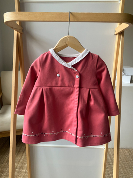 Новое хлопковое платье Mon premier major, 74