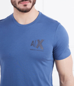 Футболка Armani Exchange - голубой(3RZTAF ZJGCZ)