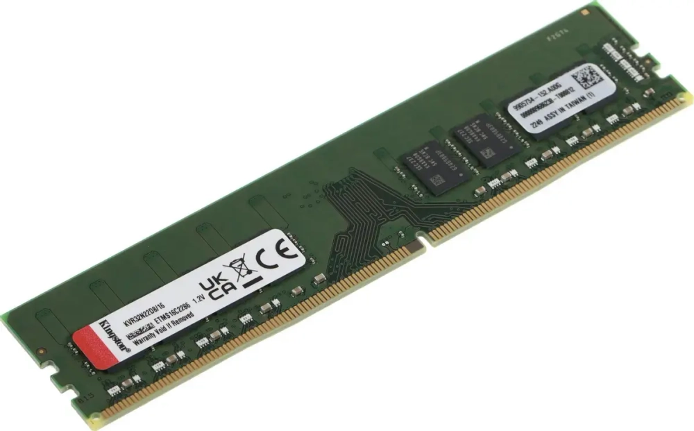 Модуль памяти Kingston KVR32N22D8/16WP DDR4 DIMM 16Gb 3200MHz CL22