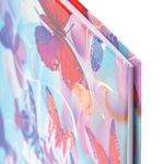 Дневник 1-4 класс 48 л., твердый, BRAUBERG, глянцевая ламинация, с подсказом, "Бабочки", 107151