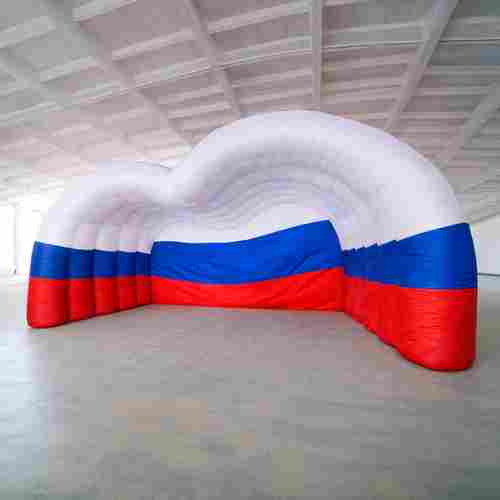 Надувная концертная сцена «Сердце России», 10,5×5×5,7 м