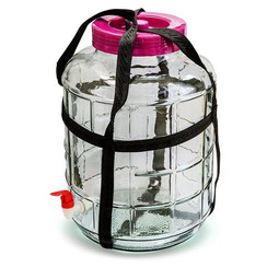 Банка с гидрозатвором и краном 25л