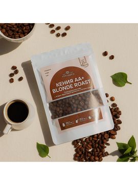 Кофе в зернах арабика Кения АА+ Blonde Roast, 100г