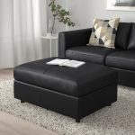 Пуф - VIMLE  IKEA/  ВИМЛЕ ИКЕА,  98х73 см,  черный