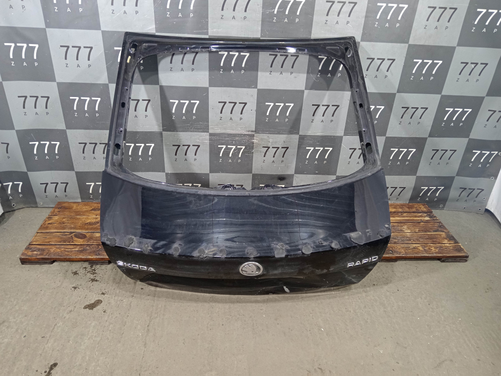 Крышка багажника Skoda Rapid 1 12-20 Б/У Оригинал 5JA827025B