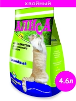 Наполнитель хвойный для лотка 4,6л