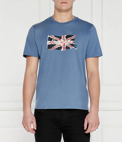 Футболка Pepe Jeans London - голубой(PM509384)