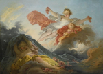 Jean-Honore Fragonard - эротическое искусство художника Жана Оноре Фрагонара. 16+