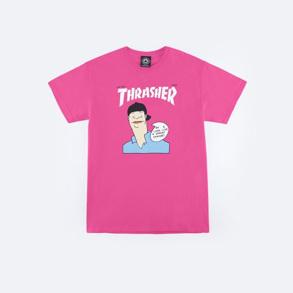 Футболка Thrasher Gonz Cover (pink) артикул: - купить в магазине Дайс